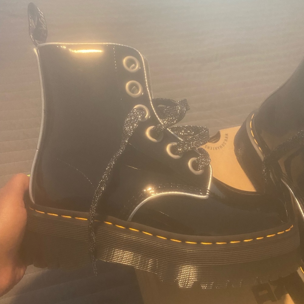 COPY - Brand New In Box Womens Dr. Marten Platform Boots Size 8